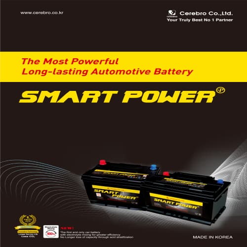 Automotive Car MF Battery_ Smart Power Battery